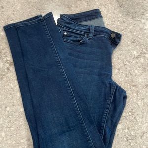 Dark blue womens jeans